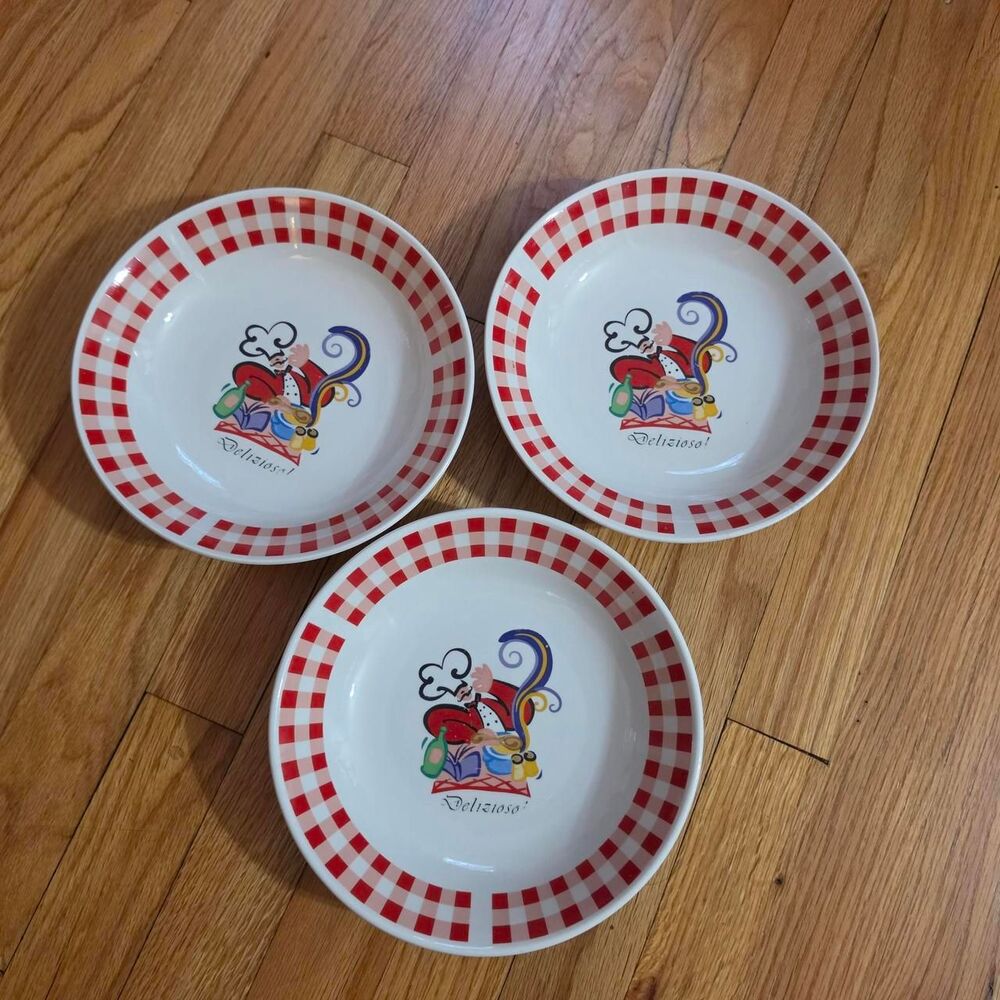 Tabletops Unlimited DELIZIOSOL PASTA bowls set of 3